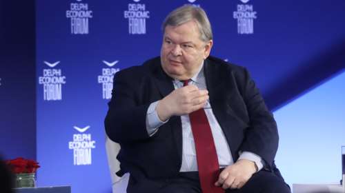 Βενιζέλος στο Οικονομικό Φόρουμ των Δελφών: Τώρα είναι η στιγμή διαλόγου με την Τουρκία για τα κοιτάσματα στη Μεσόγειο