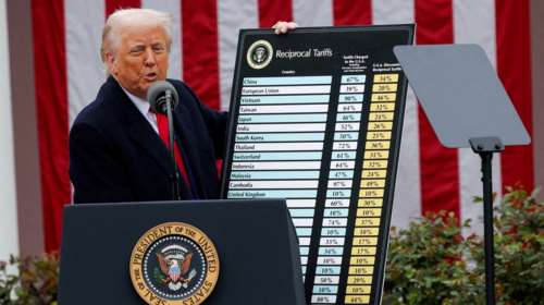 O Τραμπ &quot;παγώνει&quot; για 90 ημέρες τους δασμούς σε 75 χώρες - Για την Κίνα εκτοξεύονται στο 125%