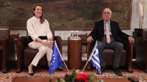 Συνάντηση Ν. Κακλαμάνη - Μέτσολα: &quot;Όχι&quot; σε περικοπές στους αγρότες – &quot;Όχι&quot; σε διαιρεμένη Κύπρο