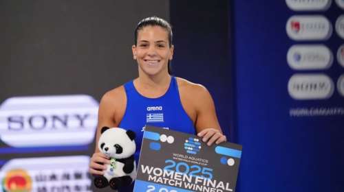 Έλενα Ξενάκη, η MVP του χρυσού τελικού στο World Cup πόλο της Κίνας: &quot;Αυτή είναι μόνο η αρχή&quot;