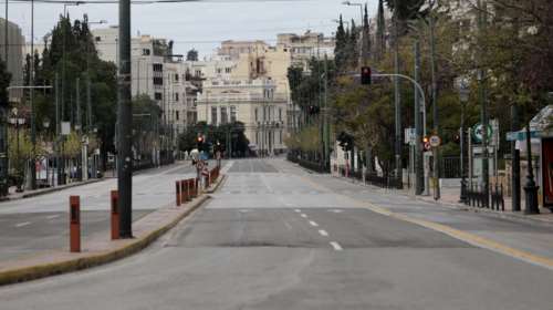 Κορονοϊός: Η άδεια Αθήνα από ψηλά - Εντυπωσιακά πλάνα από drone [βίντεο]