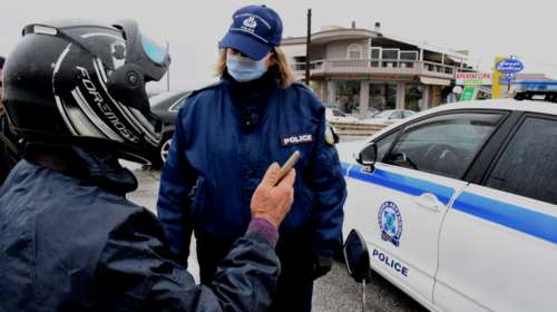 Απαγόρευση κυκλοφορίας: 974 παραβάσεις και 5 συλλήψεις σε όλη τη χώρα το Σάββατο