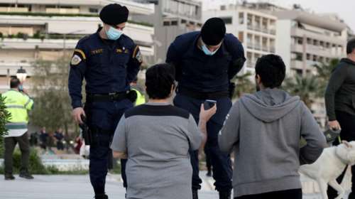 Απαγόρευση κυκλοφορίας: 2.322 πρόστιμα και 22 συλλήψεις το τελευταίο 24ωρο