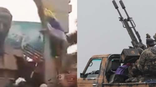 Σφίγγει ο κλοιός στη Δαμασκό: Ισλαμιστές γκρέμισαν άγαλμα του πατέρα Άσαντ - Ο πρόεδρος της Συρίας λέει ότι δεν έχει διαφύγει