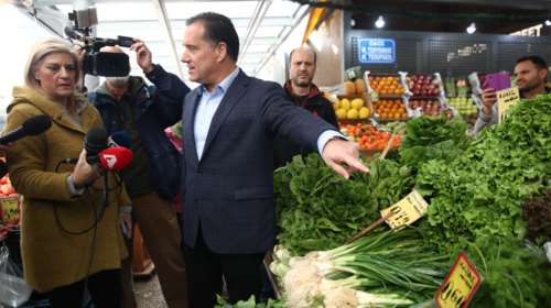 Γεωργιάδης για το καλάθι του νοικοκυριού: Μεγάλες μειώσεις στη μεσοσταθμική αξία για τέταρτη συνεχόμενη εβδομάδα