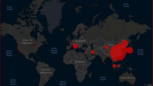 Ο παγκόσμιος χάρτης του κοροναϊού: Η εξάπλωση σε πραγματικό χρόνο