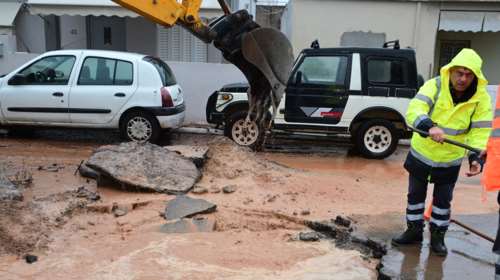 Ξεκίνησαν οι αυτοψίες για την καταγραφή των ζημιών από την κακοκαιρία Byron στη Δυτική Αττική [εικόνες]
