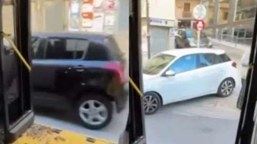 Λεωφορείο του ΟΑΣΑ κάνει δρομολόγιο με ανοικτή πόρτα και σπασμένα τζάμια [βίντεο]