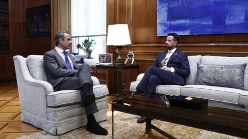 Συναντήσεις Μητσοτάκη με τον πρόεδρο του Μαυροβουνίου και τον πρωθυπουργό του Κοσόβου