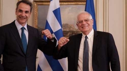 Αυστηρό μήνυμα στην Τουρκία - Μητσοτάκης: Να σταματήσουν οι προκλήσεις - Μπορέλ: Θα προστατέψουμε τα σύνορα