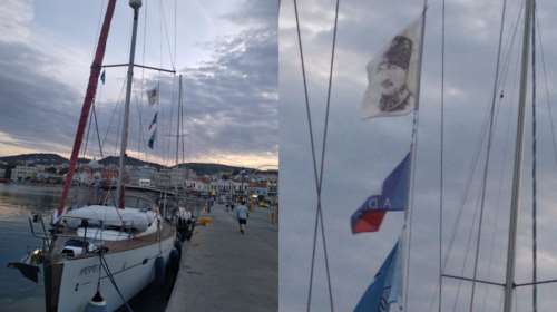 Επεισόδιο στη Μυτιλήνη: Τουρκικό τουριστικό σκάφος ύψωσε σημαία του Κεμάλ στο λιμάνι - Παρέμβαση του Λιμενικού