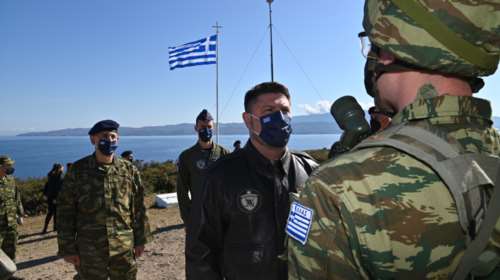 Νίκος Χαρδαλιάς: Επίτιμος δημότης Οινουσσών - &quot;Στην Ελλάδα εργαζόμαστε για την ειρήνη, για τη φιλία των λαών&quot;