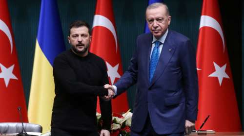 Ερντογάν: &quot;Επιθυμία μου είναι να φέρουμε τον Πούτιν και τον Ζελένσκι μαζί με τον Τραμπ στην Τουρκία&quot;