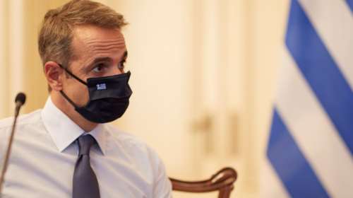 Μήνυμα Μητσοτάκη για κορονοϊό: Φοράμε όλοι μάσκα - Να ενεργοποιήσουμε το εθνικό μας εμβόλιο που είναι το φιλότιμο