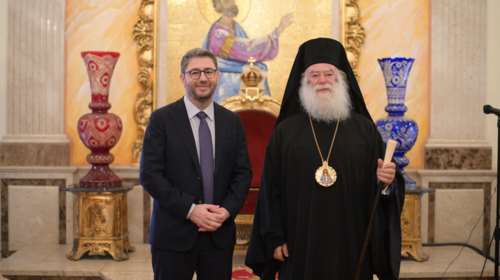 Η &quot;μυστική&quot; σχέση Ανδρουλάκη με τον Πατριάρχη Αλεξανδρείας
