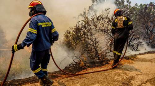 Πολύ υψηλός κίνδυνος πυρκαγιάς σήμερα σε Αττική και Στερεά Ελλάδα [χάρτης]