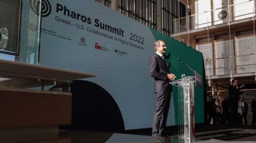 Μητσοτάκης στο "Pharos Summit 2022": Εξαιρετικά γόνιμη η συνεργασία των ελληνικών με τα αμερικανικά πανεπιστήμια