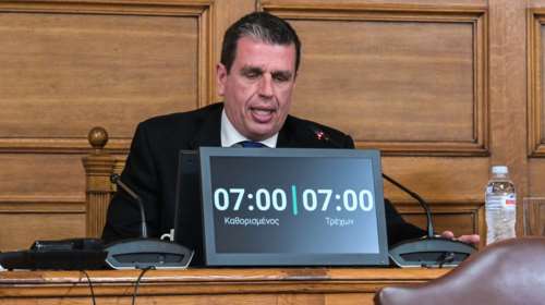 Κόντρα Καιρίδη - αντιπολίτευσης για την Κύπρο: &quot;Έχει γίνει παράνομη διχοτόμηση&quot; - &quot;Παράνομη κατοχή είναι&quot;