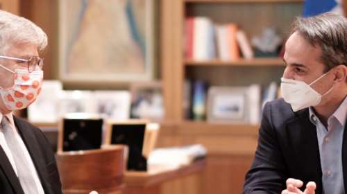 Τετ-α-τετ Μητσοτάκη με τον Ισραηλινό καθηγητή που ανακάλυψε το φάρμακο για τον κορονοϊό -  Αρχίζουν οι κλινικές μελέτες