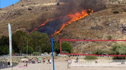 Φωτιά στην Πέτρα Λέσβου: &quot;Στάχτη&quot; αποθήκη και ποιμνιοστάσιο - Ενισχύονται οι δυνάμεις [Εικόνες-Βίντεο]