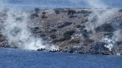 Εντυπωσιακές εικόνες απόβασης σε νησίδα, στην άσκηση των ειδικών δυνάμεων Ωρίων 24