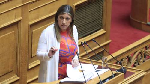 Κωνσταντοπούλου για μεταναστευτικό: Καταθέτει αίτημα αντισυνταγματικότητας για την τροπολογία Πλεύρη