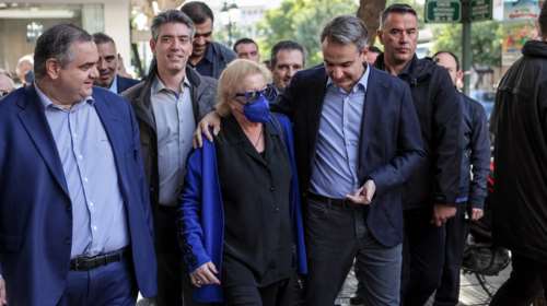 &quot;Το κλίμα μυρίζει ήδη εκλογές, η ΝΔ θα είναι πρώτη και αυτοδύναμη&quot;: Ο Μητσοτάκης από την Καλλιθέα έδωσε το σύνθημα