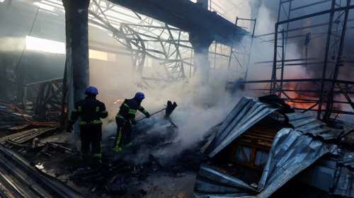 Ουκρανία: Μπαράζ ρωσικών επιθέσεων με πυραύλους και drones στο Κίεβο