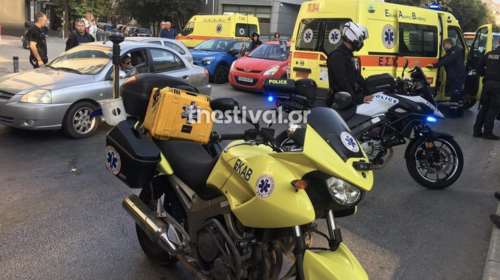 Τροχαίο με παράσυρση στη Θεσσαλονίκη: Μοτοσικλέτα χτύπησε ηλικιωμένη στην οδό Λαγκαδά
