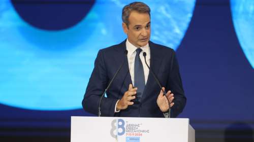 Κυριάκος Μητσοτάκης στη ΔΕΘ: Αυξάνονται 2.000.000 συντάξεις και κατώτατος μισθός, καταργείται το τέλος επιτηδεύματος