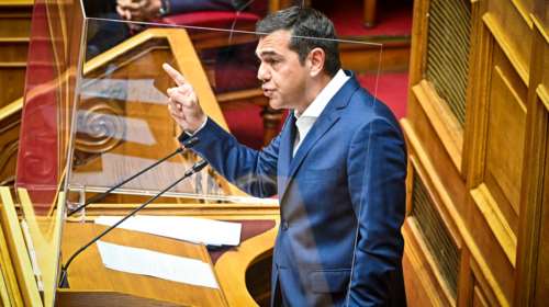 Τσίπρας: Ζητάμε εκλογές εδώ και 6 μήνες γιατί η χώρα οδηγείται σε αδιέξοδο - Ενωμένοι απέναντι στον Ερντογάν