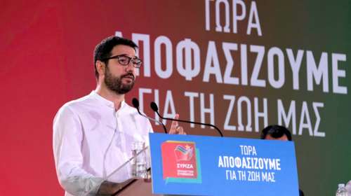 Ηλιόπουλος: Άμεση κοινωνική ανάγκη οι εκλογές – Σταγόνα στον ωκεανό τα επιδόματα για την ακρίβεια