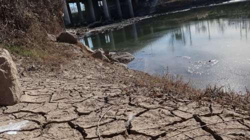 Απίστευτο: Ο Πηνειός έγινε απλό... ρυάκι σε κάποια σημεία - Εξαιτίας της ξηρασίας