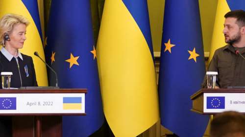 Συνάντηση Φον ντερ Λάιεν και Μπορέλ με Ζελένσκι - &quot;Η Ουκρανία βαδίζει προς το ευρωπαϊκό μέλλον&quot; [Βίντεο]