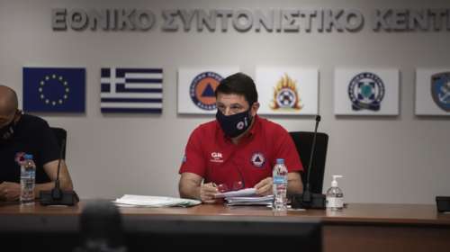 Κακοκαιρία Ιανός: &quot;Δύκολο το επόμενο 24ωρο&quot; - Όλα τα μέτρα που ανακοίνωσε ο Χαρδαλιάς