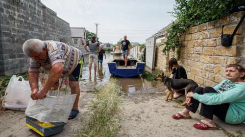 Καταστροφή φράγματος στην Κακόφκα: Καμπανάκι από τον ΠΟΥ για την εξάπλωση χολέρας