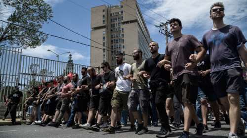 Άνοιξε η Κατεχάκη που ήταν κλειστή λόγω της συγκέντρωσης των φοιτητών