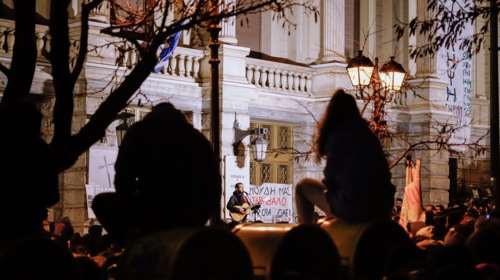 Εθνικό Θέατρο: Η φωτογραφία από τη συναυλία των καλλιτεχνών που έγινε viral - Κατέκλυσε τα social media