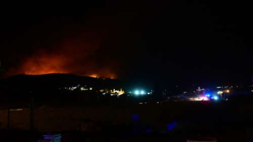 &quot;Είναι μία νύχτα μάχης - Κανείς δεν θα φύγει από εδώ&quot; δήλωσε ο Βασίλης Κικίλιας για τη φωτιά στην Εύβοια