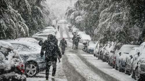 Κακοκαιρία Barbara: &quot;Πολικό&quot; κρύο με βουτιά του υδράργυρου 10 βαθμών - Έρχονται χιόνια, άνεμοι 9 μποφόρ και παγετός