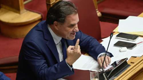 Επίθεση Γεωργιάδη σε Κασσελάκη: Τον είδαμε τον Τάιλερ, φαντάζεστε κάθε μέρα να έρχομαι στο υπουργείο με την Ευγενία;