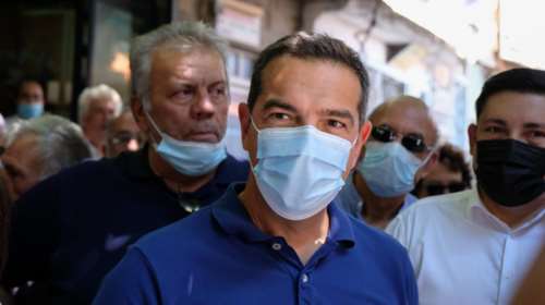 Στις πληγείσες περιοχές της βόρειας Εύβοιας ο Αλέξης Τσίπρας και κλιμάκιο του ΚΙΝΑΛ