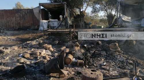 Κάηκε ο καταυλισμός της Μόριας - Εικόνες καταστροφής στο πρώτο φως της ημέρας - Φόβοι για νεκρούς