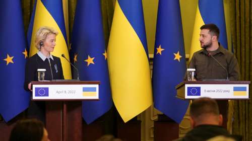 Στο Κίεβο τελικά η Σύνοδος Κορυφής ΕΕ - Ουκρανίας στις 3 Φεβρουαρίου - Επικοινωνία Ζελένσκι με Φον Ντερ Λάιεν
