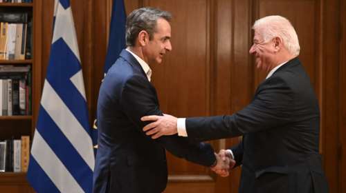 Συνάντηση Μητσοτάκη - Τρεπεκλή στο Μαξίμου: Συζήτησαν το αναπτυξιακό πρόγραμμα για τα νησιά του Ιονίου