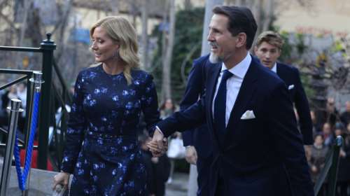 Μαρί Σαντάλ - Παύλος Ντε Γκρες: Οικογενειακή απόδραση στο St.Moritz