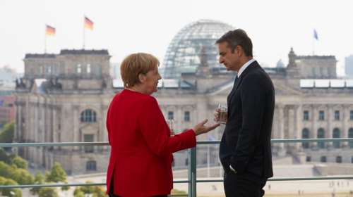 Τηλεφωνική επικοινωνία Μητσοτάκη - Μέρκελ: Στην ατζέντα ελληνοτουρκικά και Ταμείο Ανάκαμψης