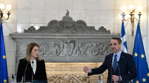 "Συκοφαντίες" τα όσα αναφέρονται για το Κράτος Δικαίου στην Ελλάδα στο ψήφισμα του Ευρωκοινοβουλίου λέει ο Μητσοτάκης