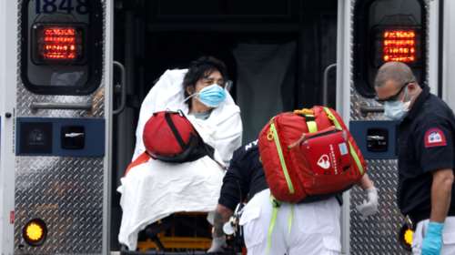 ΗΠΑ: Ρεκόρ ασθενών που νοσηλεύονται - 59.000 στα νοσοκομεία- 1 εκατομμύριο κρούσματα σε δέκα ημέρες