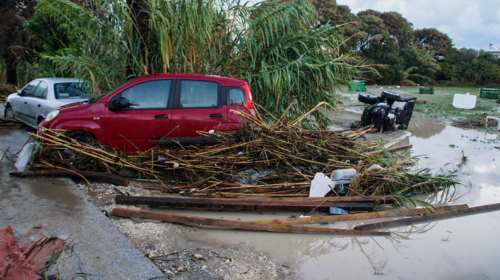 Κακοκαιρία Bora: Άνοιξε η πλατφόρμα για την καταγραφή των πληγεισών επιχειρήσεων στη Ρόδο